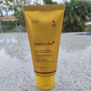 Medicube Kojic Acid Turmeric Night Wrapping Mask 75ml | Brightening K-Beauty